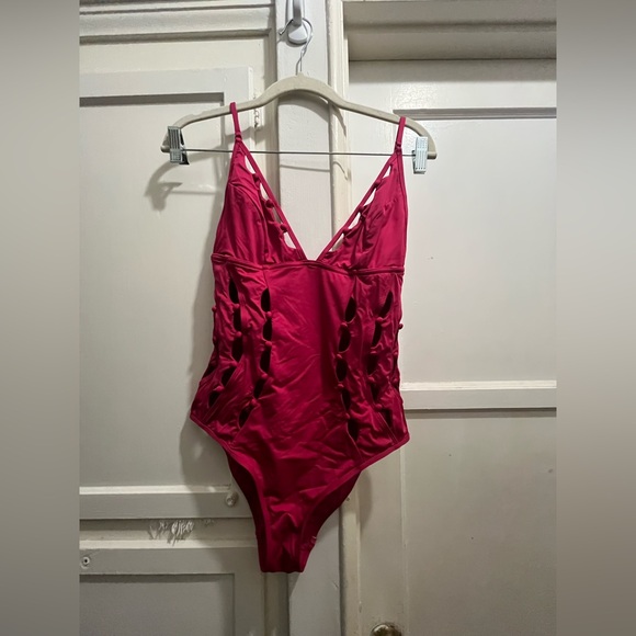 Zimmermann Goldie crescent cutout one piece NWT size 6-8 - Picture 10 of 14